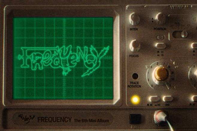 A promotional image for WayV's sixth EP ″Frequency″ [SM ENTERTAINMENT]