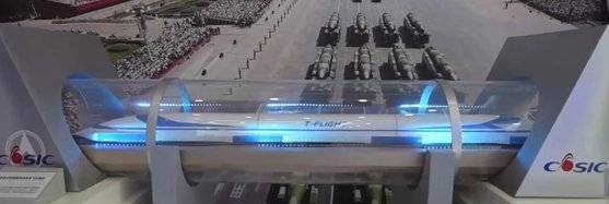 하이퍼루프는 대형 진공튜브 내 자기부상 고속열차를 상업용 항공기보다 빠른 시속 1000㎞ 이상으로 운행하는 미래 친환경 교통수단이다. 중국CCTV 캡쳐