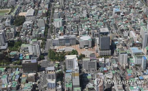 울산시청 주변 시가지 전경 [울산시 제공. 재판매 및 DB 금지]