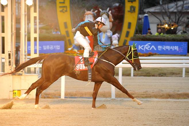 당대불패, 2011년 대통령배 우승 장면