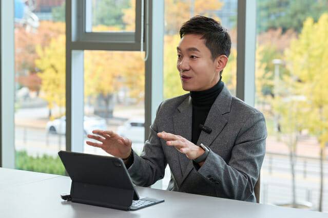 박정무 FC그룹장 인터뷰 사진