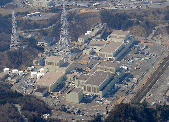 일본 미야기(宮城)현 오나가와 원자력발전소 전경. /교도 연합뉴스