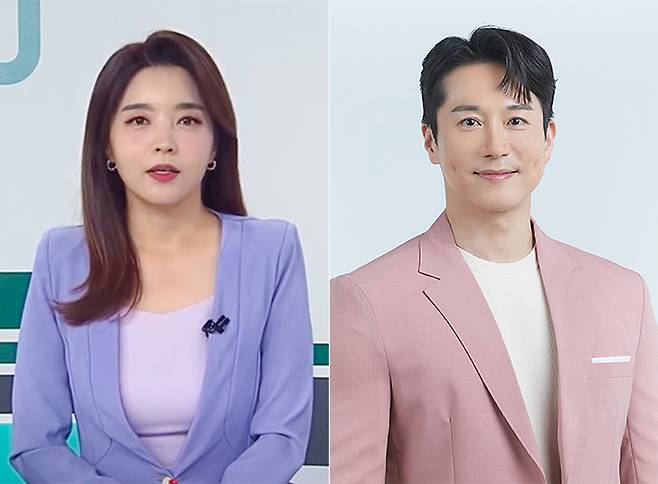 김나나 KBS 기자, 김승휘 KBS 아나운서. /KBS 제공