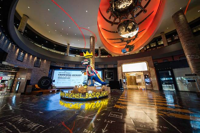 시티 오브 드림스 마카오의 장미셸 바스키아 전시 / 사진=시티 오브 드림스 마카오