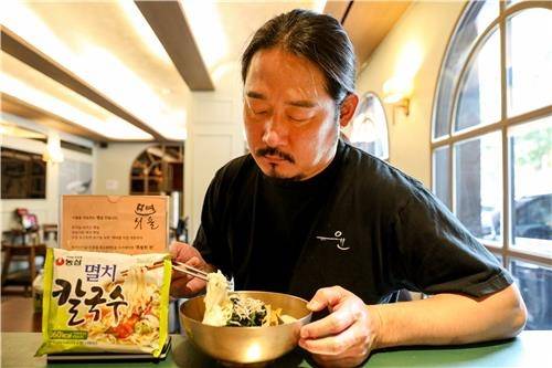 김도윤 셰프. [사진 = 농심 제공]