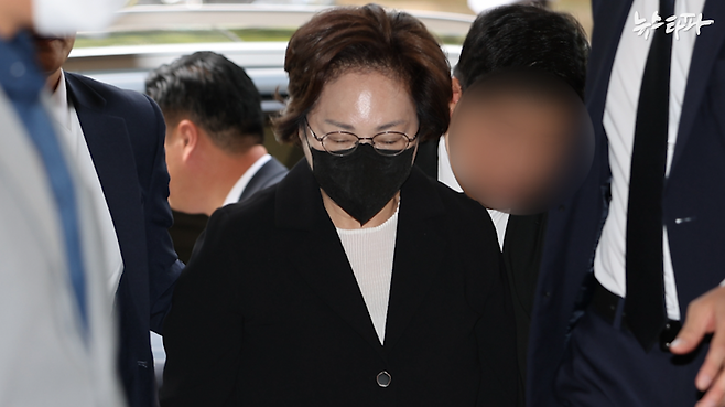 ▲ 1심 무죄 선고를 받고 서울서부지방법원을 떠나고 있는 박희영 용산구청장