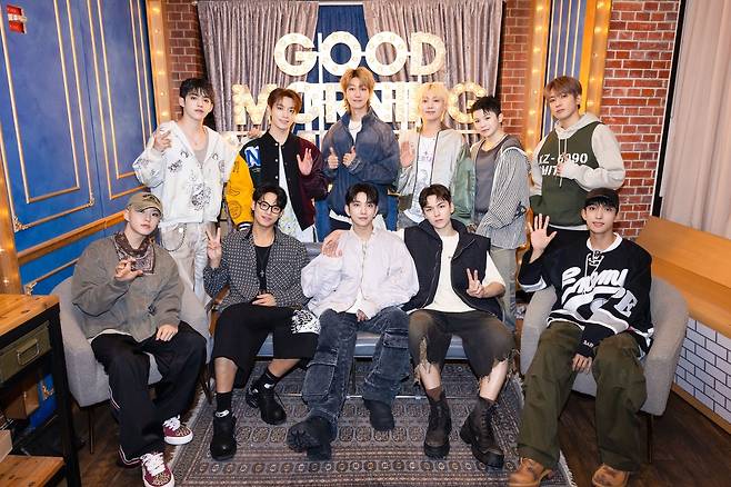 세븐틴, 미국 '굿모닝 아메리카' 출연 [플레디스엔터테인먼트 제공. 재판매 및 DB 금지]