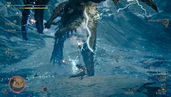 - 공중 날개 지면 가르기 전조