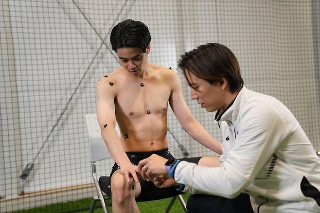 일본 지바 이치카와에서 진행되는 피칭 디자인 프로그램. 사진 | 롯데 자이언츠