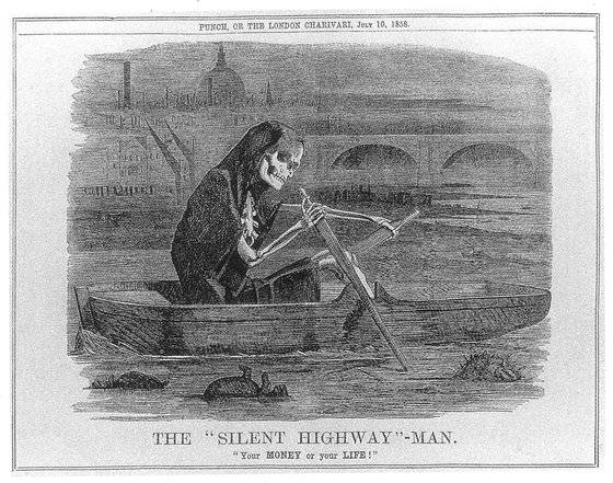 존 리치(John Leech), 목판화, 런던 매거진 ‘펀치(Punch)’의 삽화.