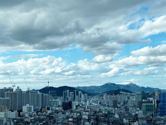 서울 아파트 전경. 독자제공