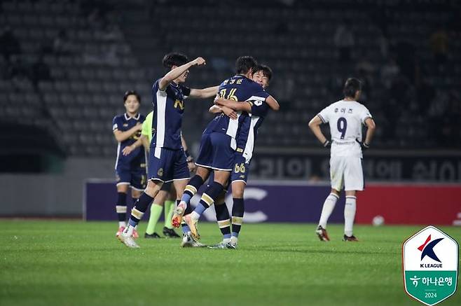 [서울=뉴시스] 프로축구 K리그2 서울이랜드 FC의 변경준. (사진=한국프로축구연맹 제공) *재판매 및 DB 금지