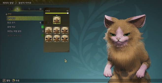 ▲ 다양한 세팅이 가능하다. 잘 만들면 헌터와 함께 콘셉트를 갖출 수 있을지도