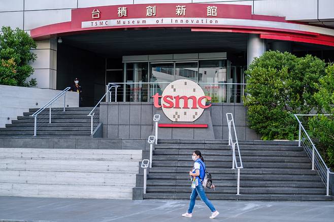 대만 신주과학공업원구 내에 위치한 TSMC 박물관. [게티이미지]