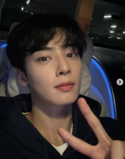 차은우 SNS