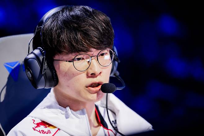 T1이 리그 오브 레전드(LoL) 2024 월드 챔피언십(롤드컵) 정상에 오르는 데 중요한 역할을 한 ‘페이커’ 이상혁. 라이엇 게임즈