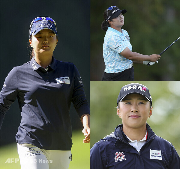 미국여자프로골프(LPGA) 투어에서 활약하는 고진영, 유해란, 양희영 프로. 사진제공=ⓒAFPBBNews = News1