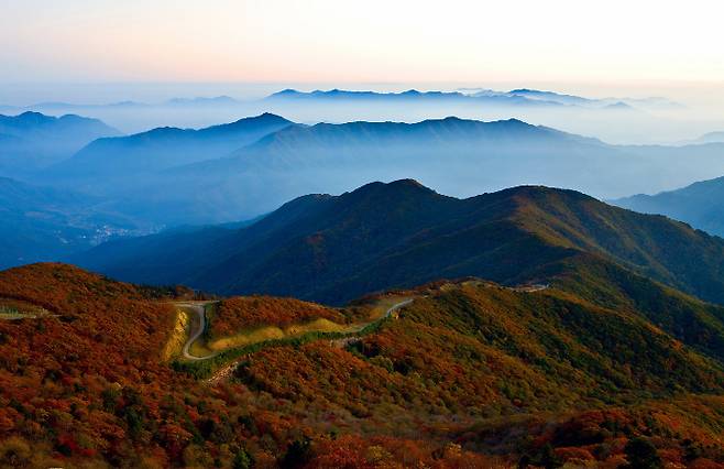 전북 무주 덕유산. 무주군 제공