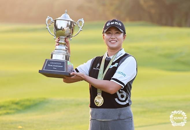 마다솜이 S오일 챔피언십 우승을 계기로 세계랭킹 74위에 올랐다. ｜KLPGA 제공