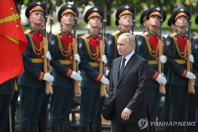 블라디미르 푸틴 러시아 대통령 [EPA 연합뉴스 자료사진/SPUTNIK 제공]