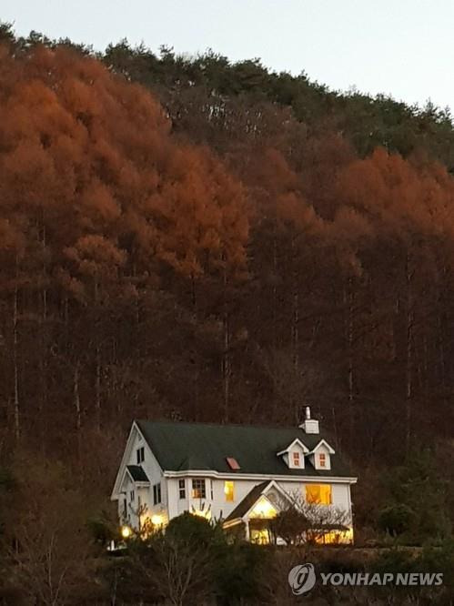 충북 옥천에 있는 태초먹거리학교 가을철 모습 [이계호 교수 제공]