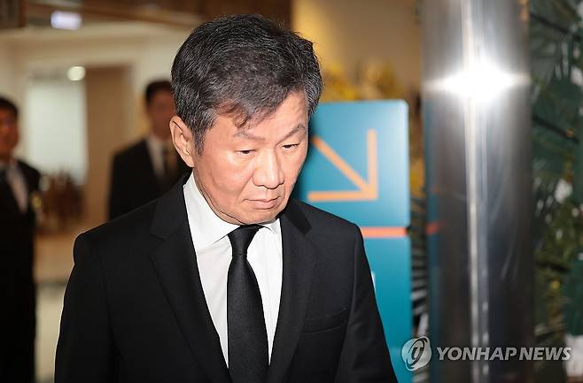 정몽규 대한축구협회 회장 [연합뉴스 자료사진. 재판매 및 DB 금지]