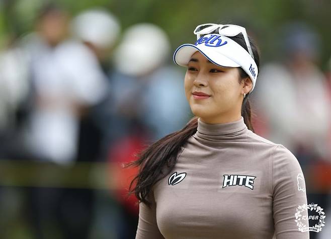 시즌 3관왕을 노리고 있는 윤이나. KLPGA 제공