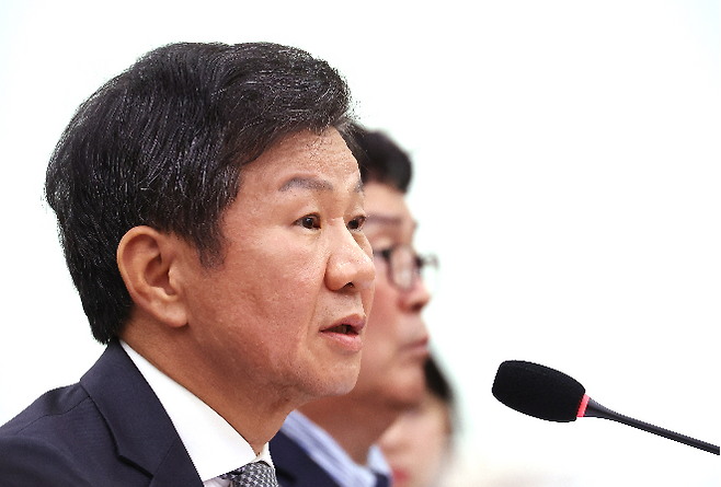 정몽규 대한축구협회장. 사진=연합뉴스 제공