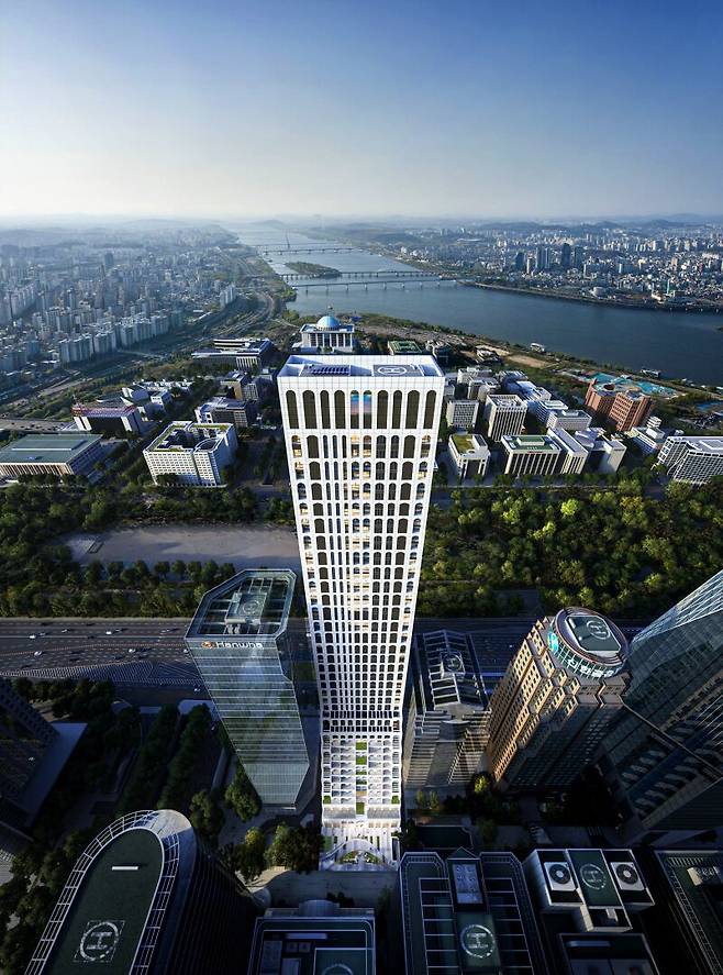 앙사나 레지던스 여의도 서울 예상 조감도. /마스턴투자운용 제공