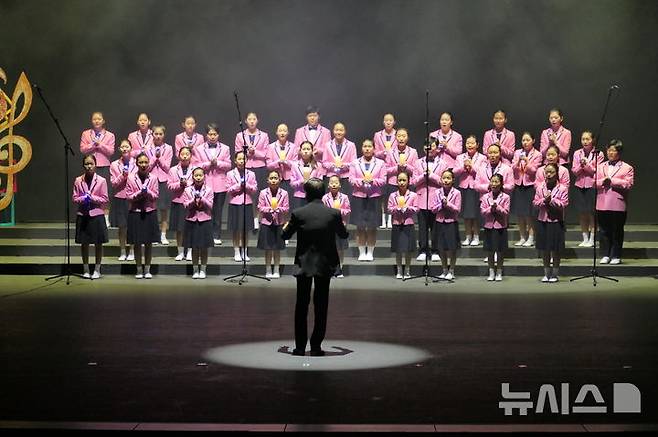 [안성=뉴시스] 안성시 시립소년소녀합창단 (사진=안성시 제공) 2024.11.07. photo@newsis.com