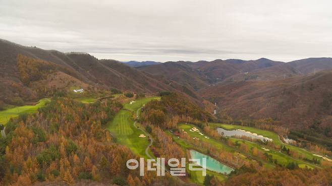 하이원 운탄고도 케이블카에서 내려다 본 가을 풍경