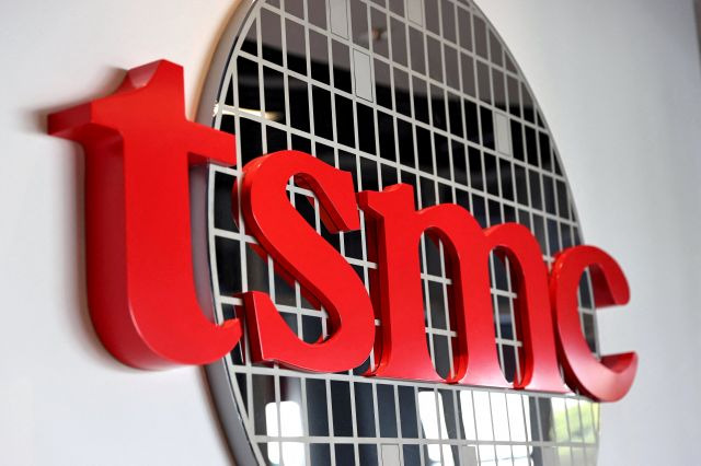 TSMC 로고. 연합