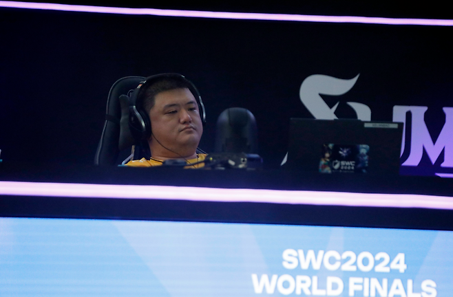 'SWC2024' 월드 파이널 현장 '킬리안바오'(제공=컴투스).