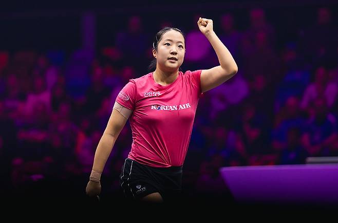 신유빈.(ITTF 홈페이지 캡처)