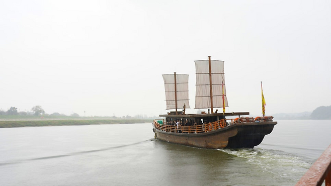 황포돛배/사진=류한나래 여행+ PD