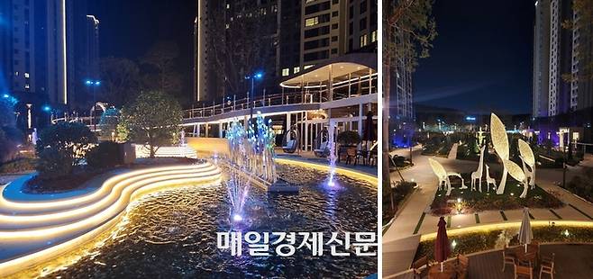 단지 내 조형물·분수 [조성신 기자]