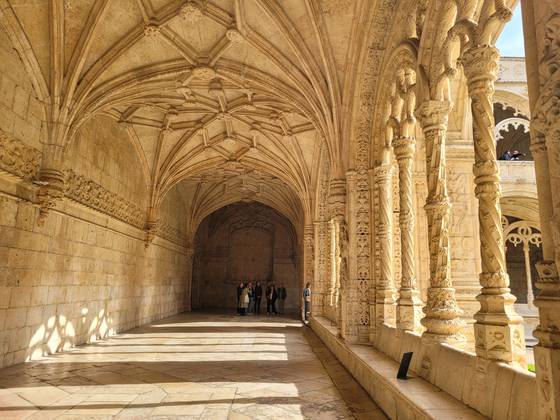 16세기 대항해시대의 영광을 보여주는 마누엘 양식의 제로니무스 수도원. 문소영 기자