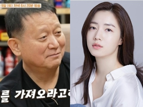 BN ‘가보자고’에 출연한 김광수 MBK대표(왼쪽)과 티아라 전 멤버 화영.