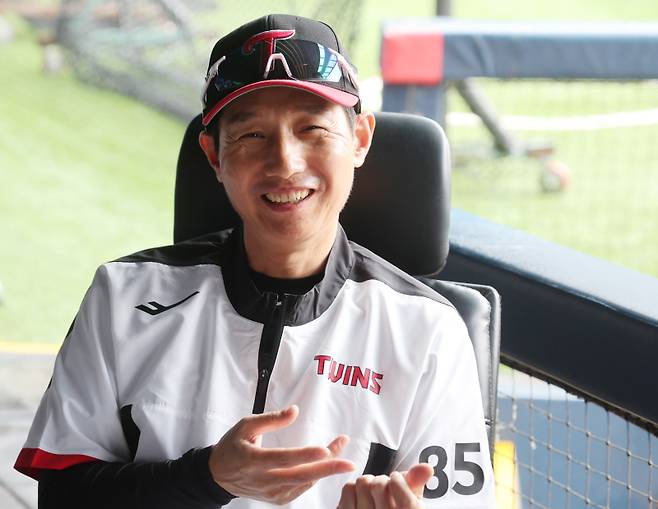 염경엽 LG 감독. IS 포토