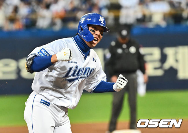 [OSEN=대구, 이석우 기자] 삼성 라이온즈 김영웅 082 2024.10.25 / foto0307@osen.co.kr