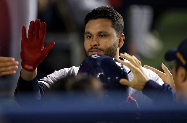 ▲ 두산 베어스에서 뛰었던 호세 로하스가 프리미어12 멕시코 대표팀 소속으로 출전했다. ⓒ 두산 베어스