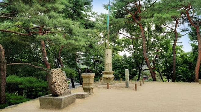 보물 '창경궁 풍기대'