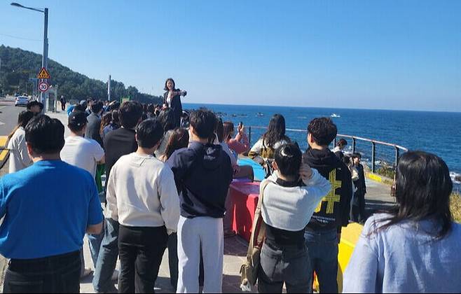 학교 밖 청소년 수학여행. 전남도 제공