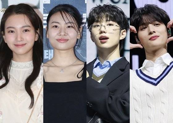 (왼쪽부터) 갈소원, 김수안, 이븐 박지후, 앰퍼샌드원 마카야. 뉴스1