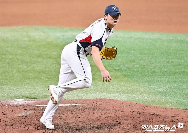 2024 세계야구소프트볼연맹(WBSC) 프리미어12에 출전하는 SSG 랜더스 마무리 투수 조병현. 사진 엑스포츠뉴스 DB