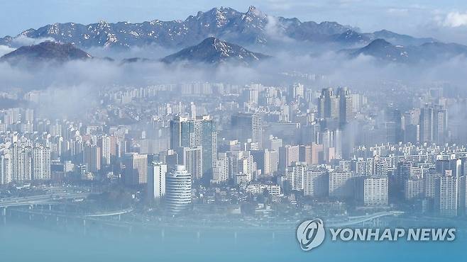 아침 안개 주의(CG) [연합뉴스TV 제공]