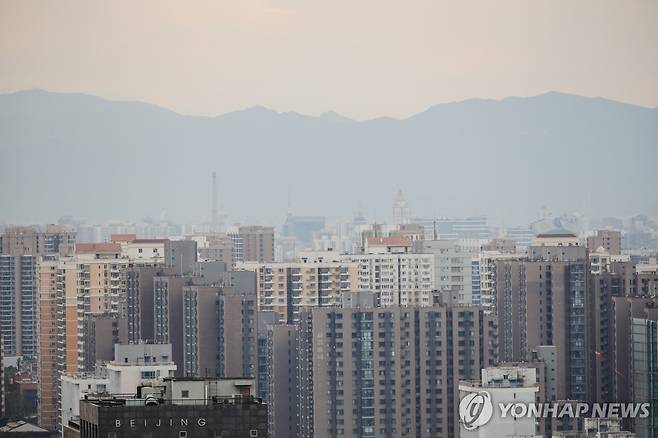 중국 베이징 시내의 아파트 [EPA 연합뉴스 자료사진. 재판매 및 DB 금지]