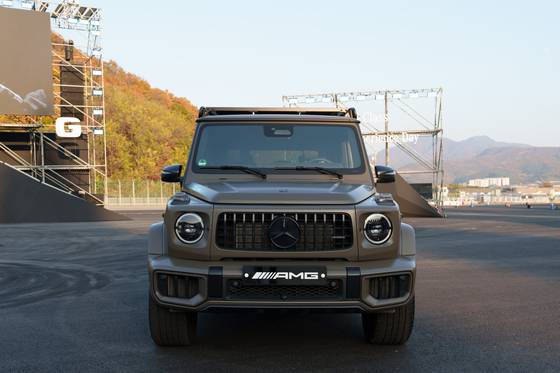The petrol-powered Mercedes-AMG G63 AMG [CHO YONG-JUN]