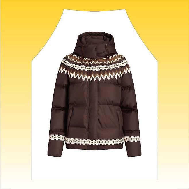 페어 아일 패턴 푸퍼 점퍼 89만9천원 Polo Ralph Lauren.