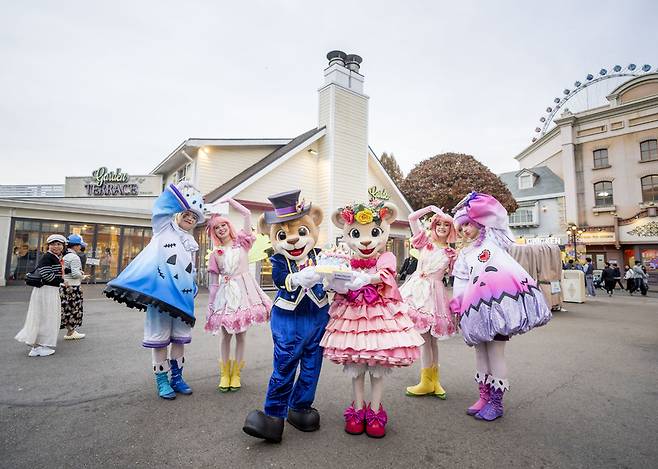 에버랜드, 레니와 라라 탄생 10주년 생일파티 개최 / 사진 = 삼성물산 리조트부문
